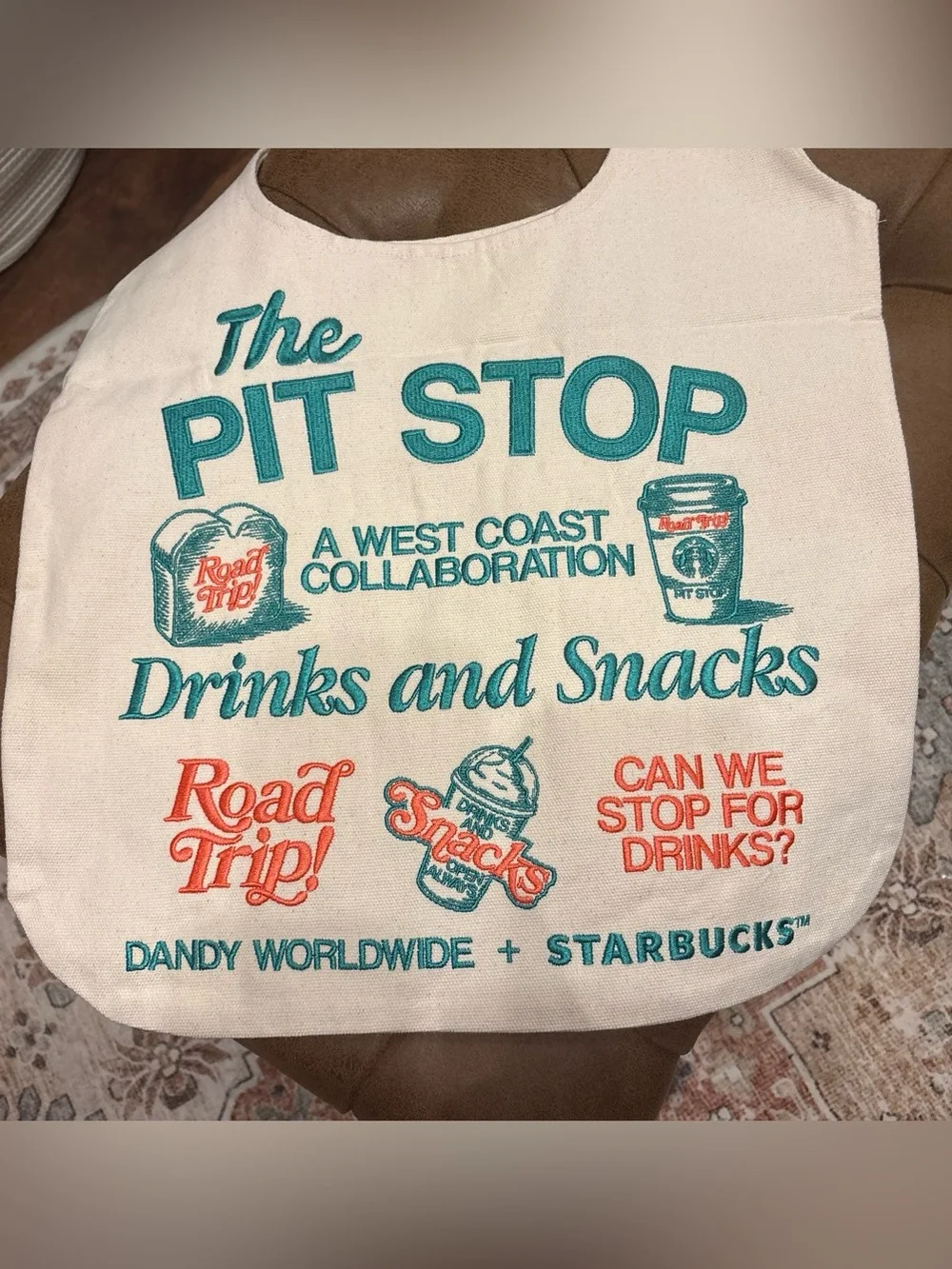 New! Dandy x Starbucks collab tote